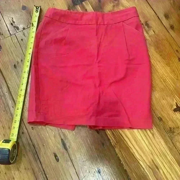 Dalia Collection Modern Fit Red Pencil Skirt size 6 - Picture 1 of 7